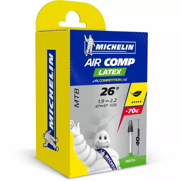 Michelin C4 AirComp Latex Slange (mountainbike)
