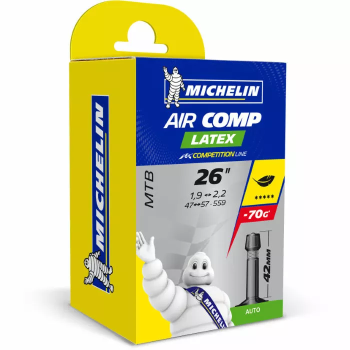 Michelin C4 AirComp Latex Slange (mountainbike) - Billede 2