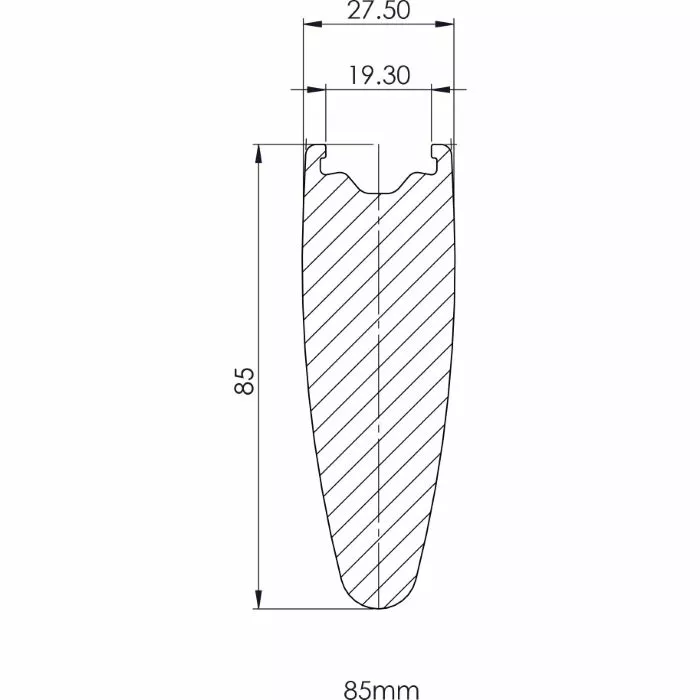 Prime BlackEdition 85 Forhjul (karbon) - Billede 7